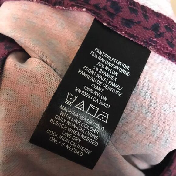 NIC+ZOE Women's Petite Vintage Animal Wonderstretch Pant Pull On Size 4 PETITE - Picture 6 of 6